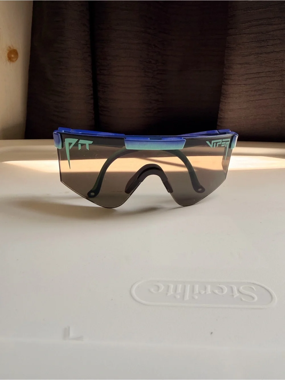 Pit Viper 2000’s The Pleasurecraft Blue Sunglasses